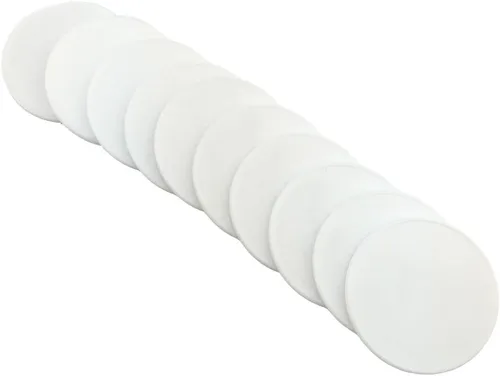 Miniatura 4 de Smartdealspro Juego de 100 fichas de póquer opacas de 1 1/2 pulgadas de plástico para contadores de aprendizaje, fichas de juego con caja de Blanco