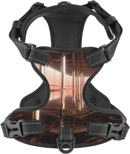 Miniatura 4 de Ray tracing Reflection Dog Harness – No Pull Pet Vest with Reflective Straps and Quick Release Buckles – Breathable Oxford Fabric, Adjustable