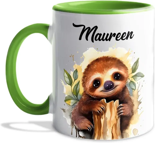 Miniatura 20 de Taza de cerámica personalizada con nombre – Taza de café personalizada regalo para amigos, compañeros de trabajo, cumpleaños, taza de viaje