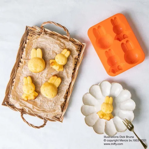 Miniatura 3 de Skater SLM4-A - Moldes de silicona Yakiyaki Mini Madeleine, juego de 4, molde para pastel, caramelo