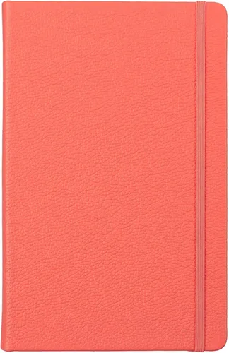 Miniatura 17 de Cuaderno de escritura clásico de cuero, tapa dura, cierre elástico, páginas con rayas estrechas, colección Inspire