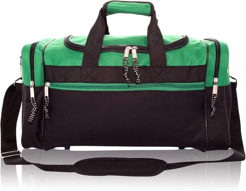 Miniatura 81 de Bolsa de lona, de DALIX, para el gimnasio, para viajar, 17 pulgadas