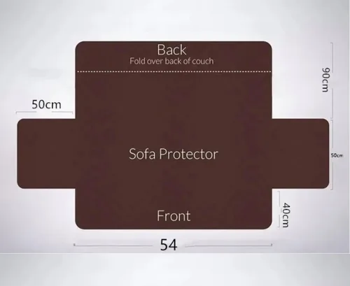Miniatura 7 de Funda de sofá acolchada, lavable, extraíble, antidesgaste, protector de muebles para mascotas o niños (1, 2 plazas)