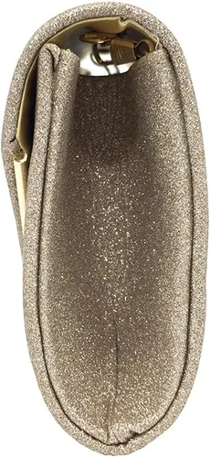 Miniatura 6 de Bolso de noche brillante para mujer, bolso de mano para boda, bolso de novia, bolso de fiesta con cadena desmontable, plateado