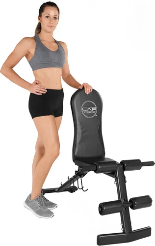 Miniatura 6 de CAP Barbell Banco plano/inclinado/declive Negro