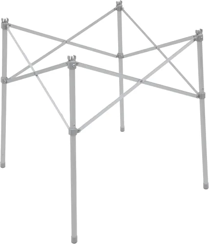 Miniatura 6 de ALPS Mountaineering Mesa de campamento enrollable de aluminio con configuración rápida y almacenamiento compacto Plata - Nuevo