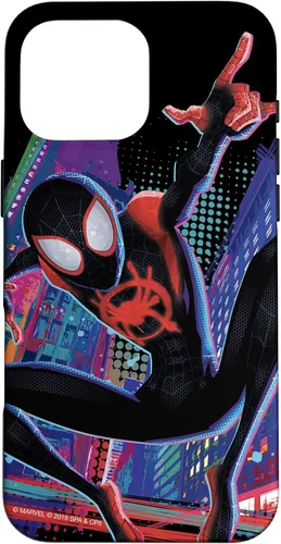 Miniatura 19 de Funda para iPhone 13 Pro Max Marvel Spider-Man Into the Spider-Verse Miles Morales City