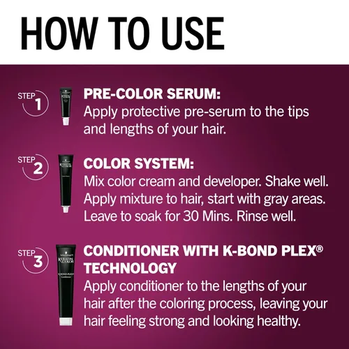 Miniatura 5 de Schwarzkopf con queratina color para el cabello Espresso