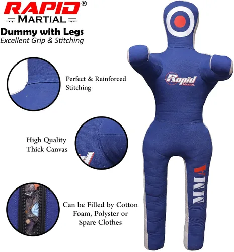 Miniatura 3 de MMA Doctor Bane MMA Grappling Submission Dummy Wrestling BJJ Judo Karate Saco de boxeo - SIN FILLED-6 Pies..