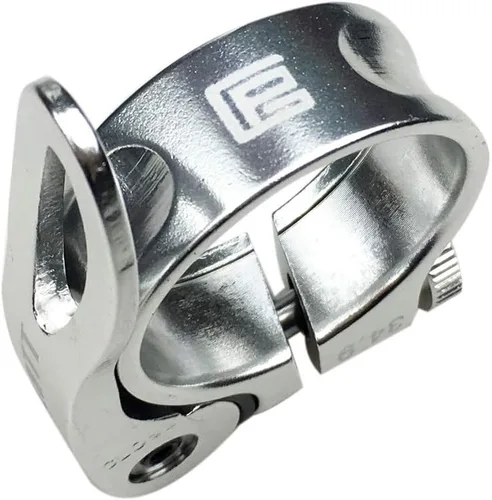Miniatura 2 de PLATT - Abrazadera para tija de sillín de bicicleta de aleación de aluminio, collar de liberación rápida de 28,6 mm / 31,8 mm / 34,9 mm