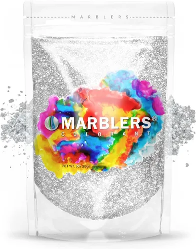 Miniatura 55 de MARBLERS - Polvo de mica natural de grado cosmético, pigmento nacarado, tinte, no tóxico, vegano, libre de crueldad, sombra de ojos, esmalte