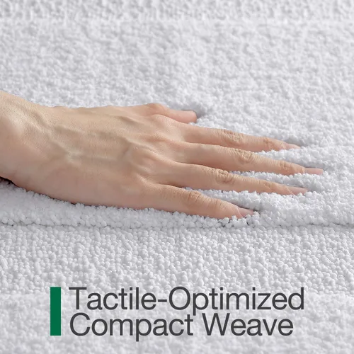 Miniatura 3 de LUMI Alfombras grandes y ultrasuaves para baño, antideslizantes con respaldo de goma, tapete de baño absorbente y lavable de secado rápido, alfombra