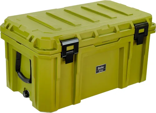 Miniatura 9 de SR-90 - Estuche de carga grande cruzado por tierra, funda rígida para equipo, moldeado roto, apilable con cerrojo de bloqueo de almohadilla, montaje
