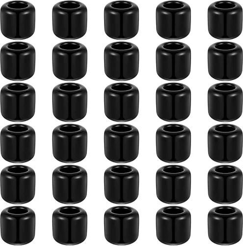 Miniatura 9 de Suclain 10 Pcs 0.7 Inch Chime Candle Holder Small Candle Holders Ceramic Holder for Rituals, Spells, Vigil, Altar, Witchcraft, Wiccan Supplies