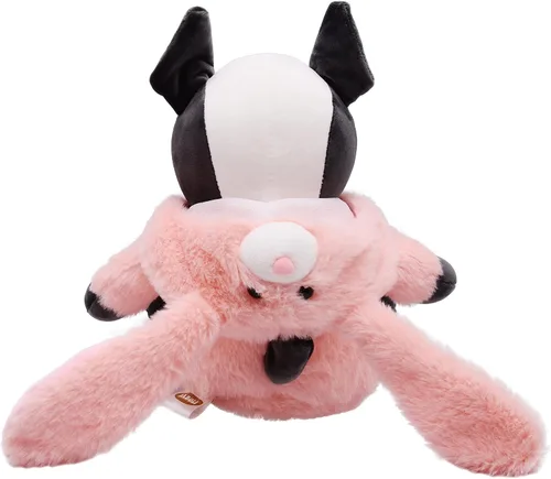 Miniatura 3 de BABOLI Peluche de pequeño francés con adorables disfraces de conejo con orejas de lop, súper lindo, animal de peluche para cesta de Pascua o regalos