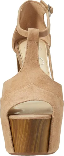 Miniatura 2 de Jessica Simpson Sandalias de plataforma con tacón floral Dany 3 para mujer