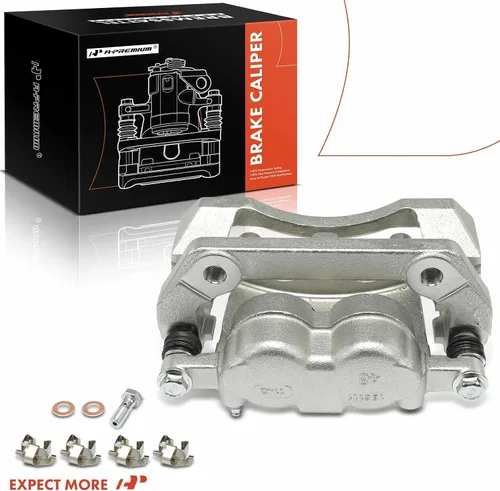 Miniatura 8 de A-Premium Pinza de freno de disco con soporte compatible con modelos Ford seleccionados – para F-250 Super Duty/F-350 Super Duty 2008 2009 2010 2011