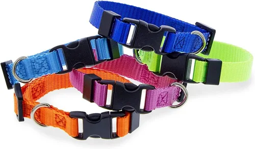 Miniatura 5 de Okuna Outpost Collares para cachorros, hebilla de liberación rápida, collar de identificación ajustable con código de color, 6.5-10 pulgadas