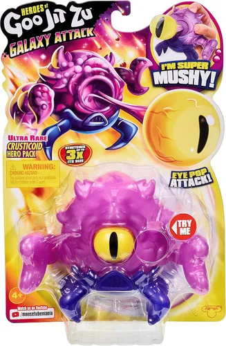 Miniatura 2 de Heroes of Goo Jit Zu - Crusticoid Ultra Raro, figura de acción de Galaxy Attack, 41212