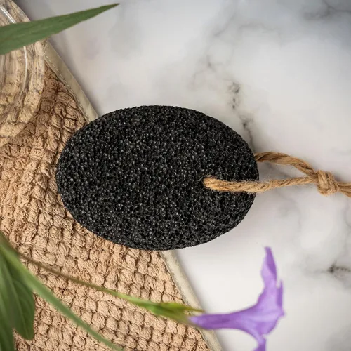 Miniatura 8 de Piedra pómez volcánica natural para pies y manos. Depurador de pies para eliminar la piel muerta y limpieza profunda, piedra en forma de cono