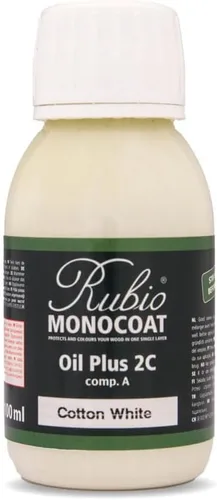 Miniatura 51 de Rubio Monocoat Muestra de Acabado de Aceite para Madera - Puro Aceite Plus Parte A Aceite de Linaza de Secado Rápido y Ecológico para Uso Pure