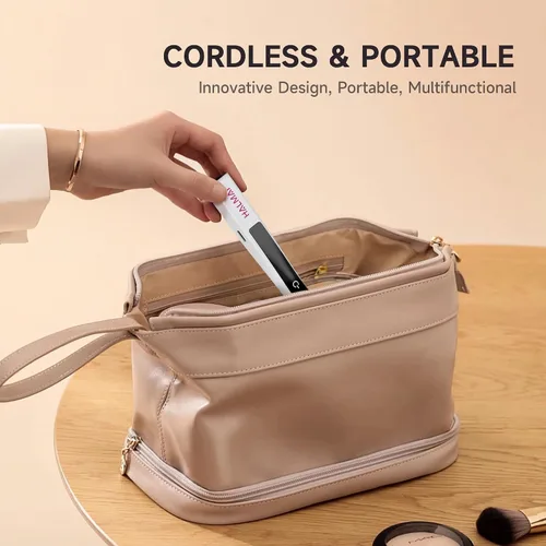 Miniatura 9 de Halmai Lámpara de uñas UV de mano para esmalte de gel, mini luz roja portátil con LED, secadora USB recargable inalámbrica, herramienta de salón