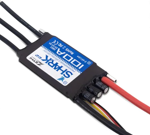Miniatura 2 de ZTW Shark G2 Series 100A Bi-Direction Refrigeración por agua ESC sin escobillas con SBEC 8A/5V para barco RC y otros proyectos de bricolaje