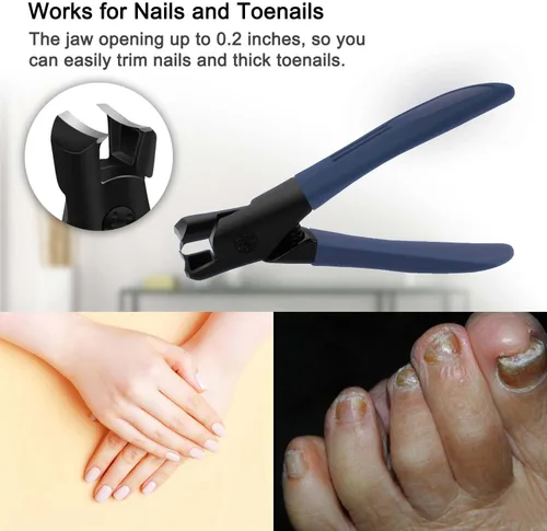 Miniatura 3 de Cortaúñas para hombres – Cortaúñas para uñas gruesas, cortaúñas para adultos, hombres, mujeres y personas mayores, cortaúñas para dedos de los pies