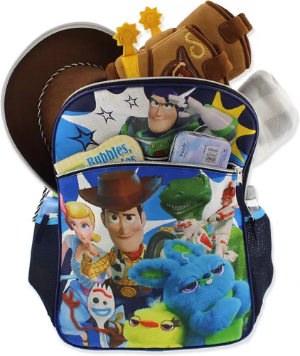 Miniatura 6 de Disney Toy Story 4 - Mochila escolar para niña (16.0 in), color azul
