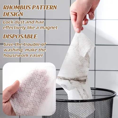 Miniatura 4 de Hoolerry 900 paños de barrido en seco compatibles con Swiffer Sweeper, repuestos desechables para trapeador seco, paños para polvo, almohadillas