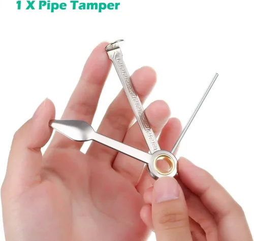 Miniatura 2 de Juego de herramientas de limpieza de tuberías, 100 piezas de limpiadores de pipa, manualidades, 1 Escariador de tubos, 1 juego de mini cepillos