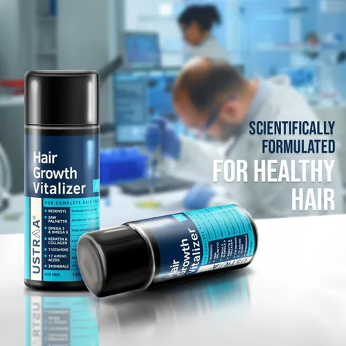 Miniatura 3 de Ustraa Vitalizador para el crecimiento del cabello, 3.4 fl oz