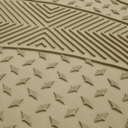 Miniatura 4 de Alfombrillas para automóviles color tostado beige sólido ClimaProof protección para todas las estaciones ajuste universal para la mayoría