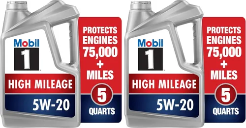 Miniatura 14 de Mobil 1 - Aceite sintético High Mileage 5W-30 para motor, 5 cuartos de galón