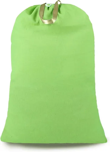 Miniatura 29 de Bolsa de lavandería extra grande con cordón y asa, bolsa de ropa sucia de viaje resistente para lavandería y hogar, forro duradero para cesta