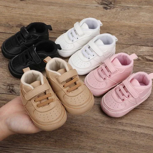 Miniatura 4 de Clowora Unsex - Zapatos de bebé para niños y niñas, tenis antideslizantes con suela de goma suave, zapatos ligeros
