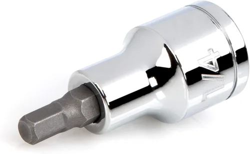 Miniatura 22 de TEKTON 1/2 Pulgada de impulsión x 3/8 Pulgada Juego de dados de broca hexagonal SHB22210