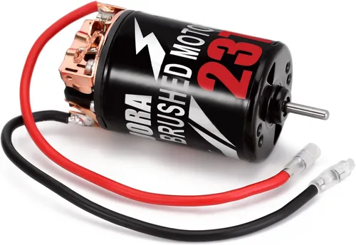Miniatura 9 de INJORA 550 Motor cepillado impermeable 3-Slot 11T Motor para escala 1/10 RC Car Crawler Truck Buggy Axial SCX10 AXI03007 JL 90046 TRX4 TRX6 (INM09)