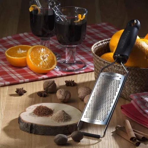 Miniatura 5 de Microplane Gourmet Series - Rallador de queso duro (fino, negro)