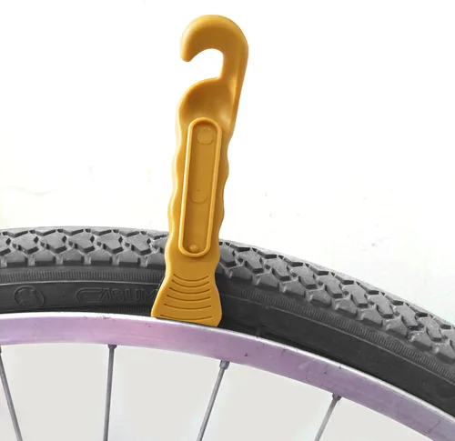 Miniatura 4 de Palanca para neumático de bicicleta – Palanca premium de plástico endurecido para reparar llanta de bicicleta– debe tener kit de herramientas