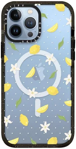 Miniatura 38 de Funda Impact de CASETiFY para iPhone 13 Pro Max con Magsafe - Estuche Claro Cuento de Invierno - Claro Negro Estuche transparente Winter Tale
