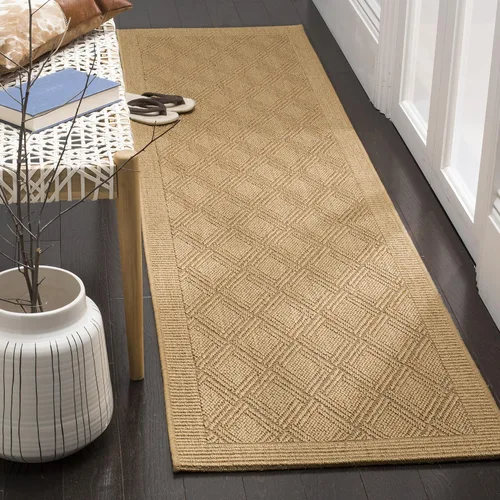 Miniatura 22 de SAFAVIEH Palm Beach Collection - Alfombra decorativa de 2 x 3 pies, diseño de ceniza, sisal y yute, ideal para zonas de alto tráfico en entrada