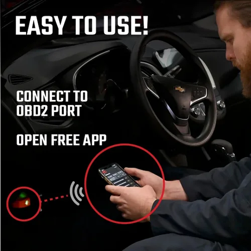 Miniatura 3 de Repair Club Pro OBD II Herramienta de escaneo para iPhone y Android - Sin cuota de suscripción - Escáner OBD2 para todos los sistemas, todos