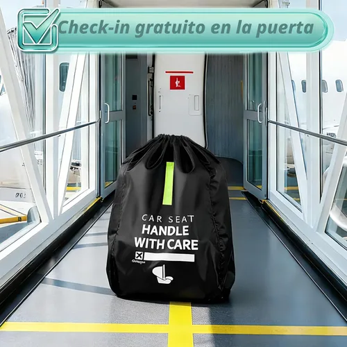 Miniatura 7 de Guiseapue Bolsa de viaje para asiento de automóvil para avión: bolsas de asiento de automóvil para viajes aéreos para todos los asientos