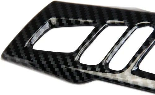 Miniatura 2 de Cubierta de volante interior de fibra de carbono para Nissan Frontier 2022-2025 para Titan 2020-2024