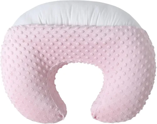 Almohada de Lactancia y Posicionador para Amamantar y Alimentar con Biberón, Apoyo para Bebé, Tiempo Boca Abajo, Apoyo para Sentarse para Bebé Niño