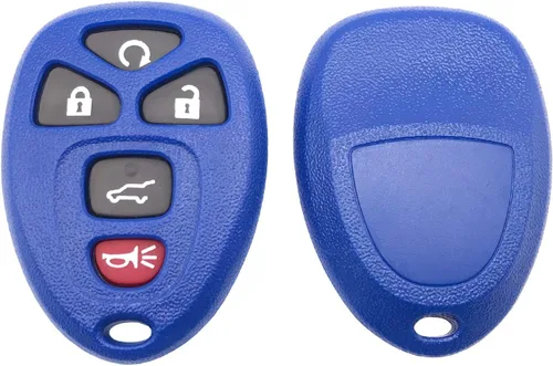 Miniatura 3 de Funda para llavero Suburban Tahoe Traverse/GMC Acadia Yukon/Cadillac Escalade SRX/Buick Enclave/Saturn Outlook 2007 2008 2009 2010 5 botones sin
