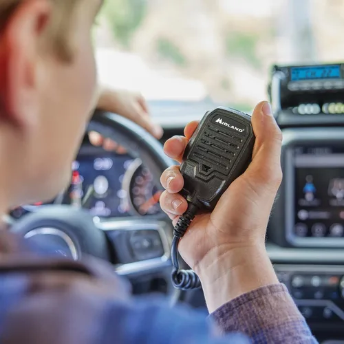Miniatura 4 de Midland® MXT500 Radio móvil GMRS de 50 vatios - para granjas, ranchos, overlanding, senderos y todoterreno - 8 canales repetidores, diseño compacto