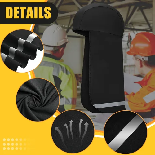 Miniatura 4 de Sintege 4 Piezas de Sombrero con Visera para Protección Solar para Cuello Sombrero de Enfriamiento Gorra para la Cabeza