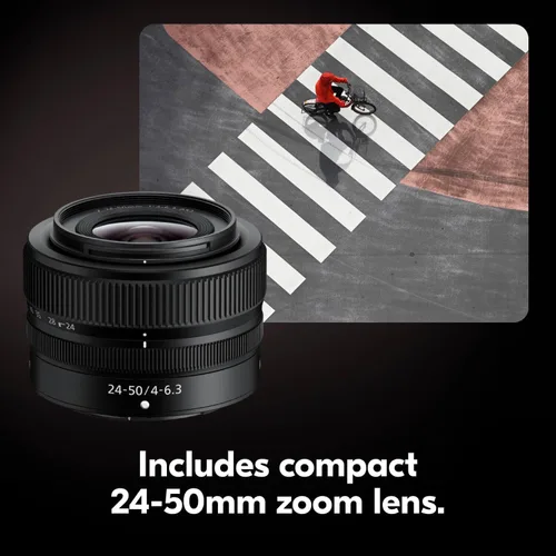 Miniatura 15 de Nikon Z5 II con lente de zoom gran angular Cámara Full-Frame mirrorless para fotos/vídeo con lente de zoom de 24-50mm Modelo Nikon USA